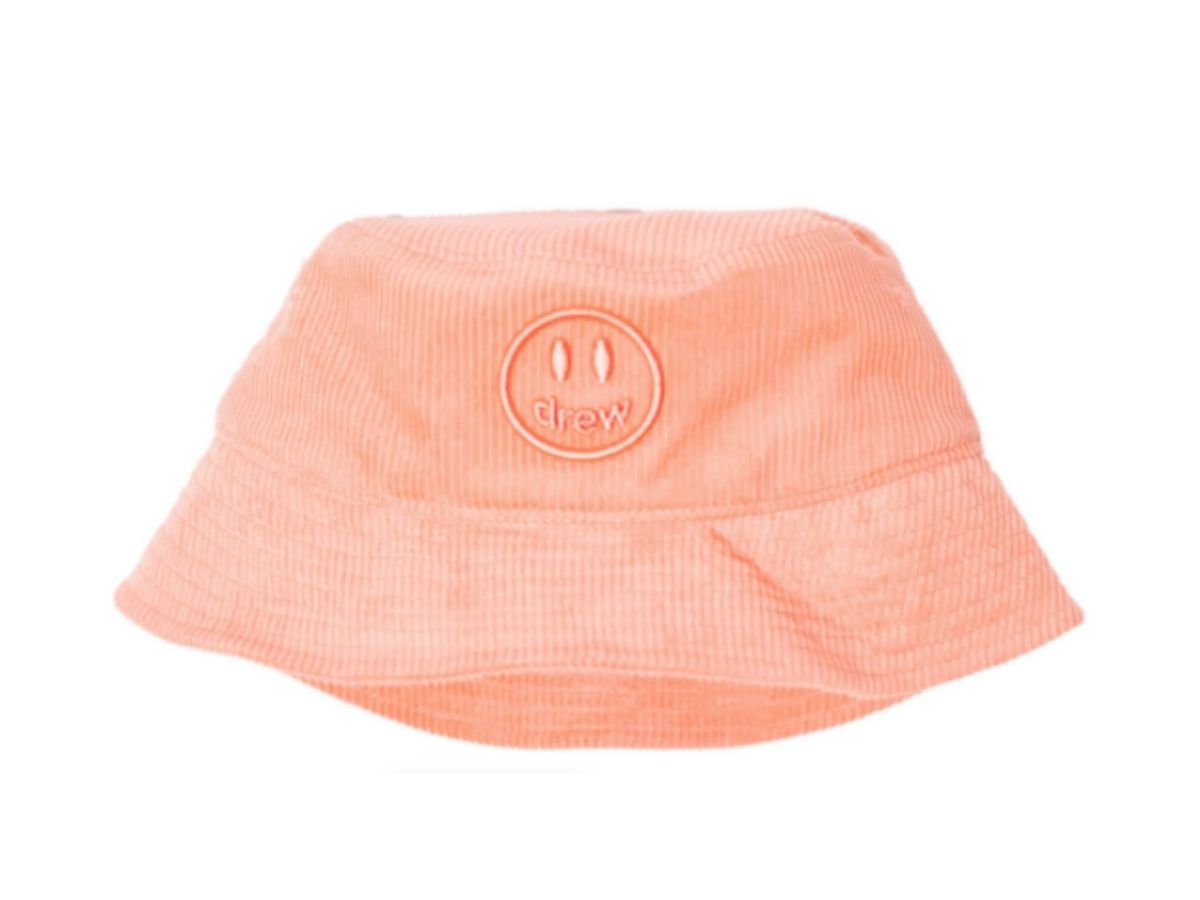 Drew House drew house mascot corduroy bucket hat peach