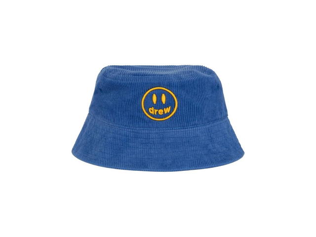 Drew House Drew House Mascot Corduroy Bucket Hat Royal Blue - view 1