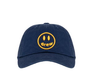 Buy drew house Mascot Dad Hat Navy at Sasom – Authentic and Ready to Ship