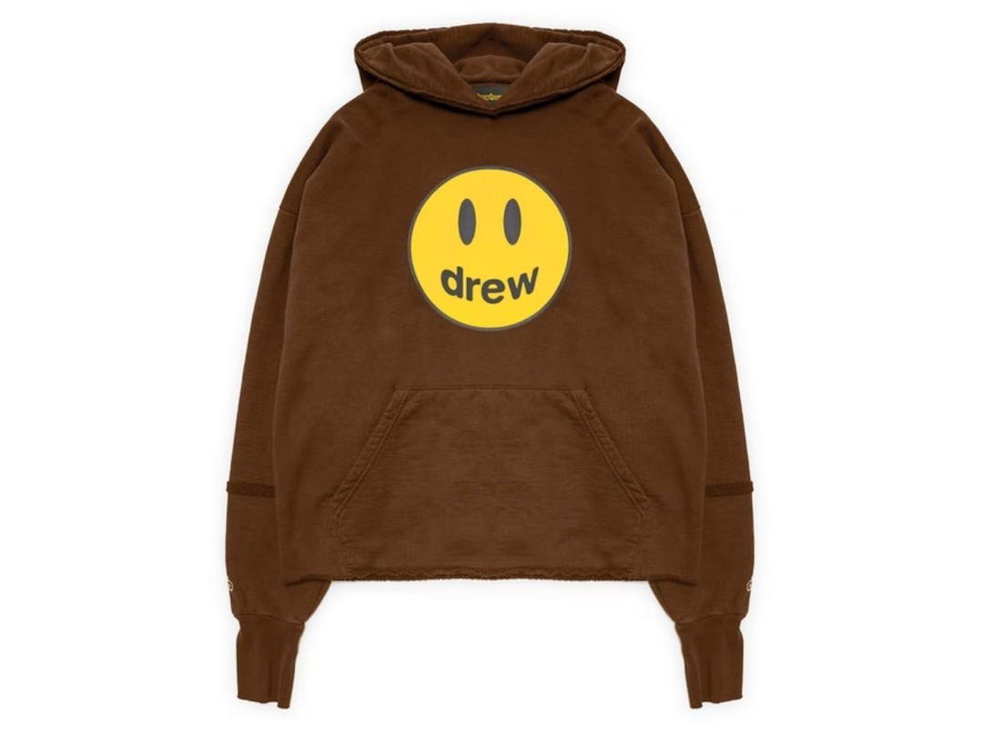 Drew House Drew House Mascot Deconstructed Hoodie Brown