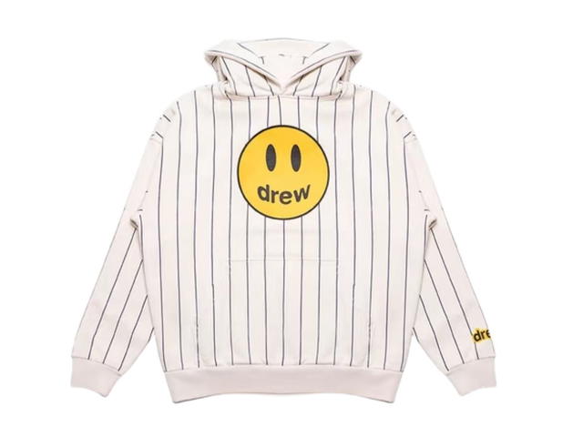 Drew House Drew House Mascot Hoodie Navy Pinstripe - view 1