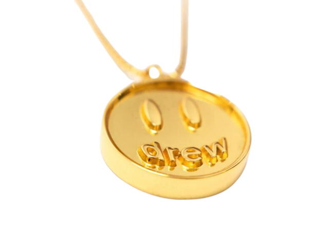 Drew House Drew House Mascot Pendant Necklace Gold Plated Brass - view 2