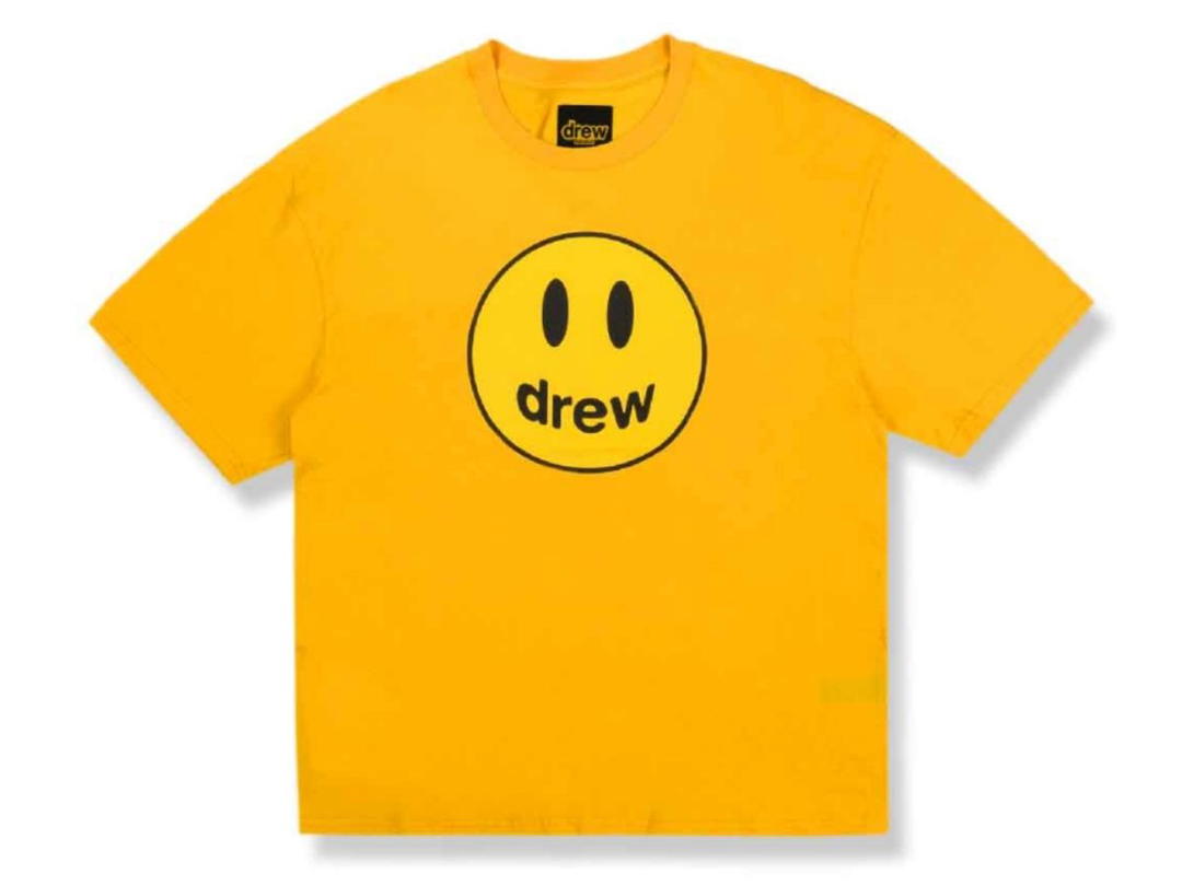 Drew House drew house mascot ss tee golden yellow