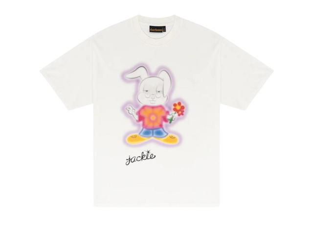 Drew House Drew House Peace Love & Jackie SS Tee Off White - view 1