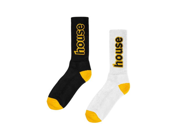 Drew House Drew House Socks 2pk Black White - view 2