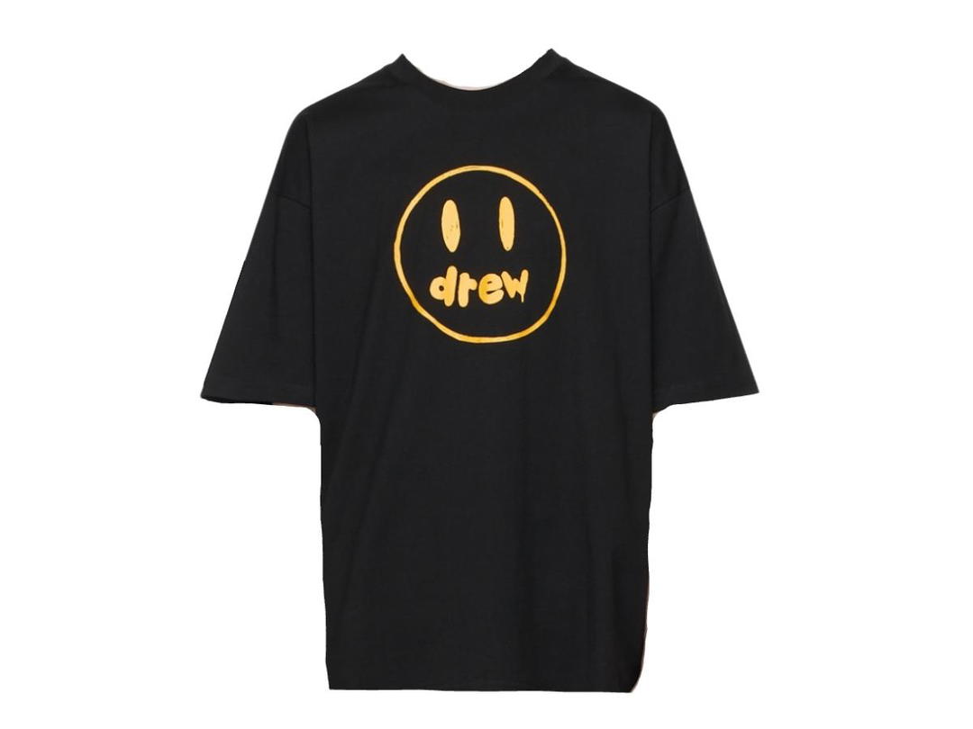 Drew House Drew House Ssense Exclusive Black Painted Mascot T-Shirt Black