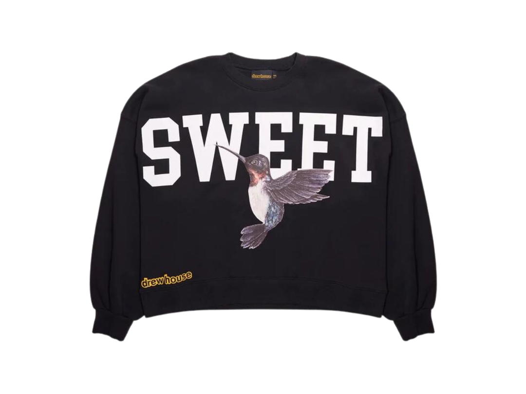 Drew House Drew House Sweet Boxy Crewneck Black