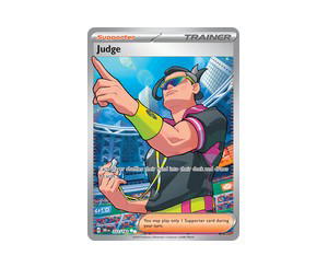 Buy Pokemon Judge UR [DRI 222/182] Scarlet & Violet "Destined Rivals" (EN) at Sasom – Authentic and Ready to Ship