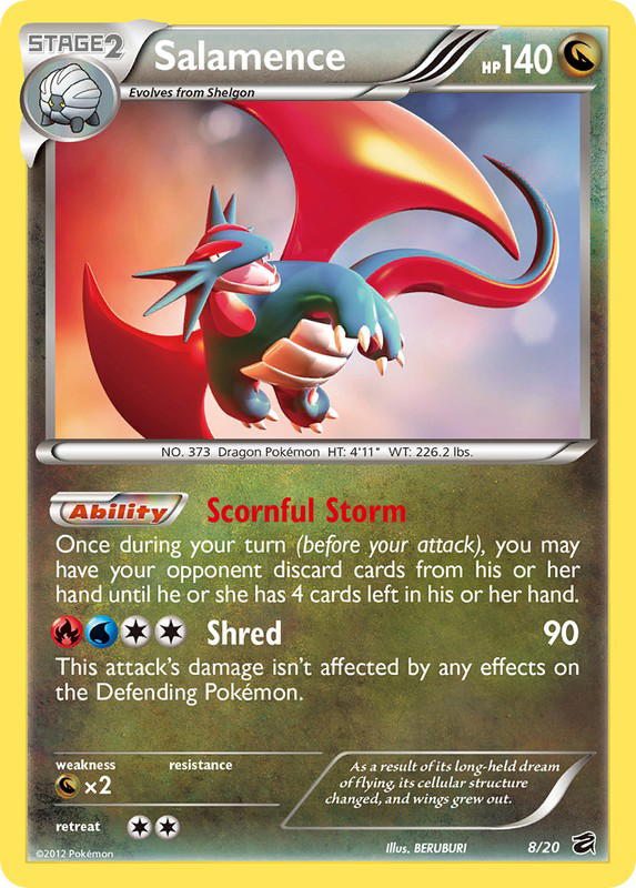 Pokemon Pokemon Salamence H [DRV 8/20] Black & White "Dragon Vault" (EN)