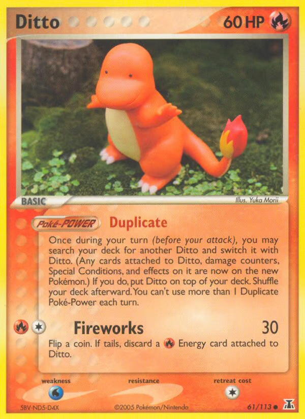 Pokemon Pokemon Ditto C [DS 61/113] EX "Delta Species" [ReverseHolo] (EN)