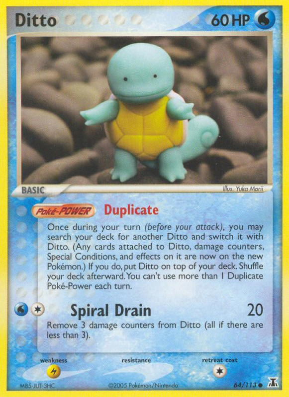 Pokemon Pokemon Ditto C [DS 64/113] EX "Delta Species" (EN)