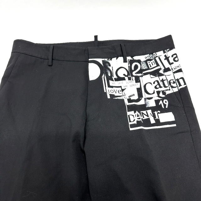 Dsquared2 DSQUARED2 S74KB0236 Punk Print Stretch Apparel Pants polyester Black - view 4