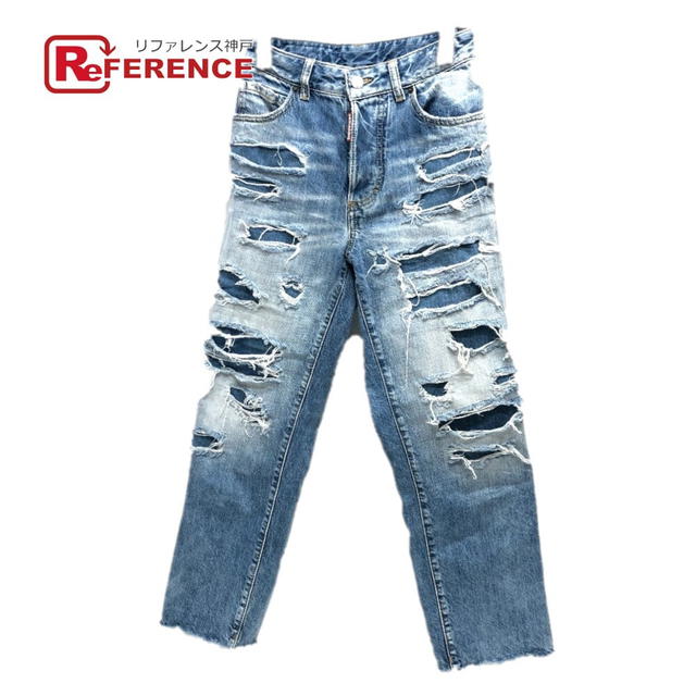 Dsquared2 DSQUARED2 S75LB0808 damage Jeans denim pants Denim pants Denim blue - view 1