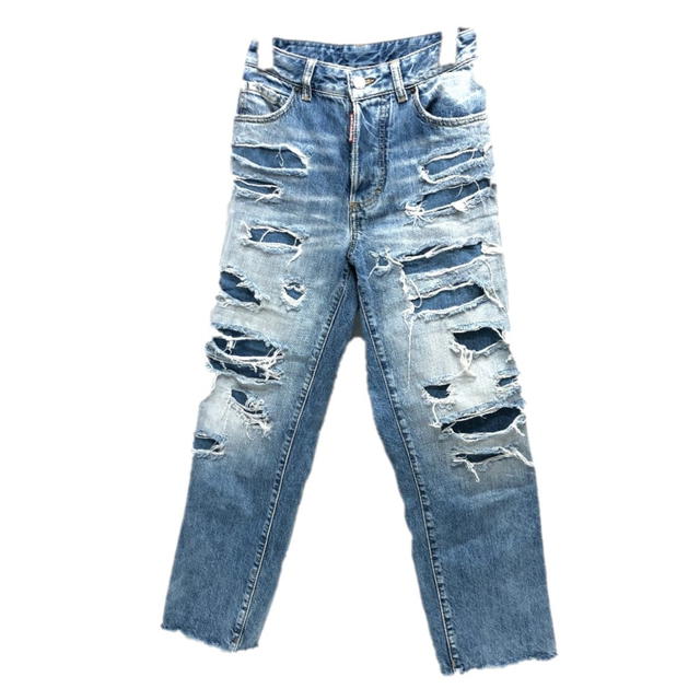 Dsquared2 DSQUARED2 S75LB0808 damage Jeans denim pants Denim pants Denim blue - view 2