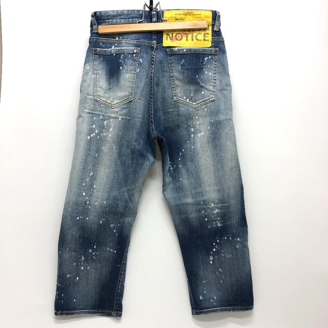 Dsquared2 DSQUARED2 S75LB595 paint/apparel Denim pants Crush denim Denim pants cotton blue - view 2