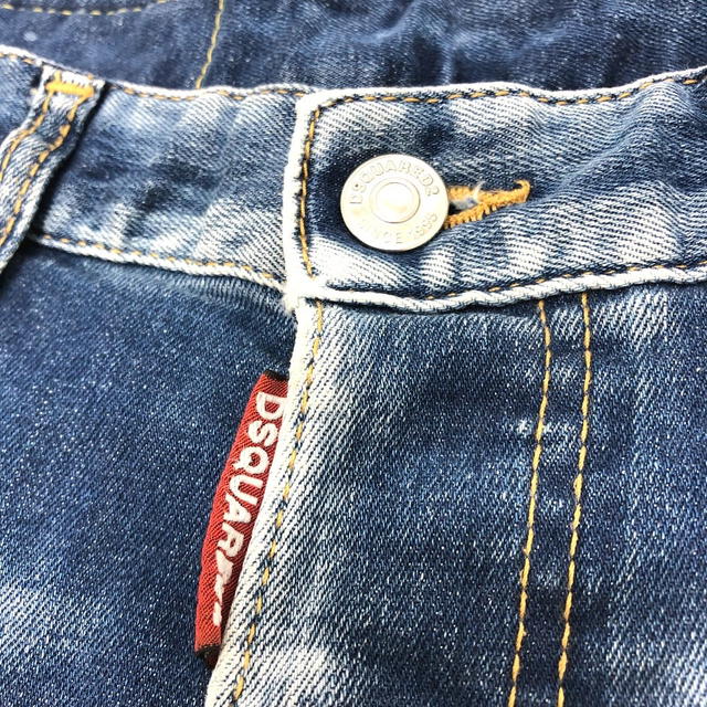 Dsquared2 DSQUARED2 S75LB595 paint/apparel Denim pants Crush denim Denim pants cotton blue - view 3