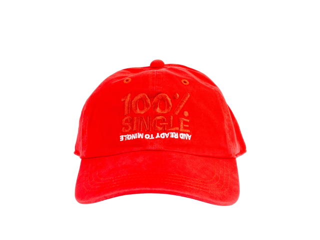 DUCKYBOY Duckyboy 100% Single Faded Cap Tomato - view 1