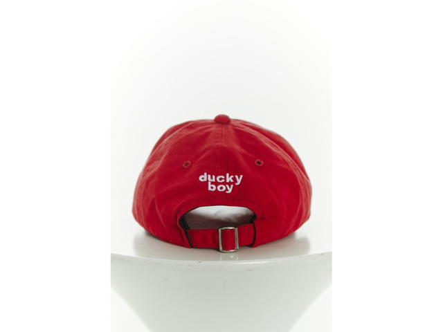 DUCKYBOY Duckyboy 100% Single Faded Cap Tomato - view 3