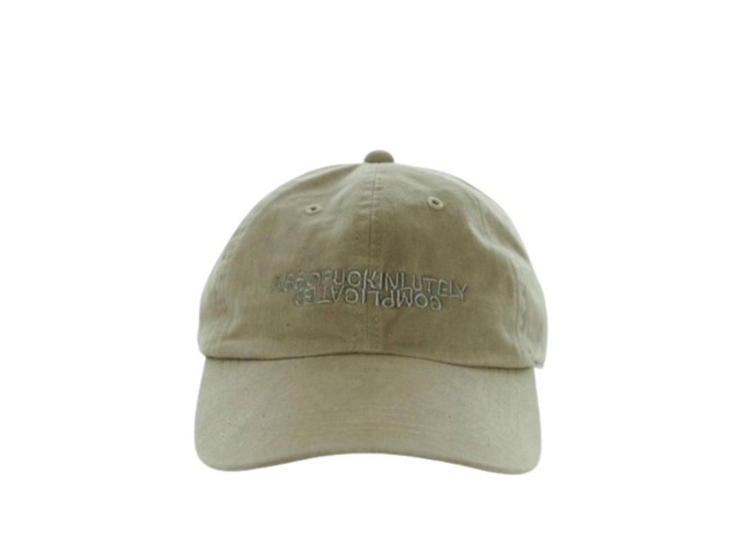 DUCKYBOY Duckyboy Absofuckinlutely Complicated Faded Cap Faded Sage