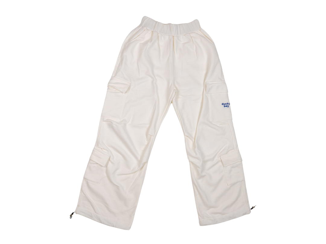 DUCKYBOY Duckyboy Cargo Sweatpant Ivory