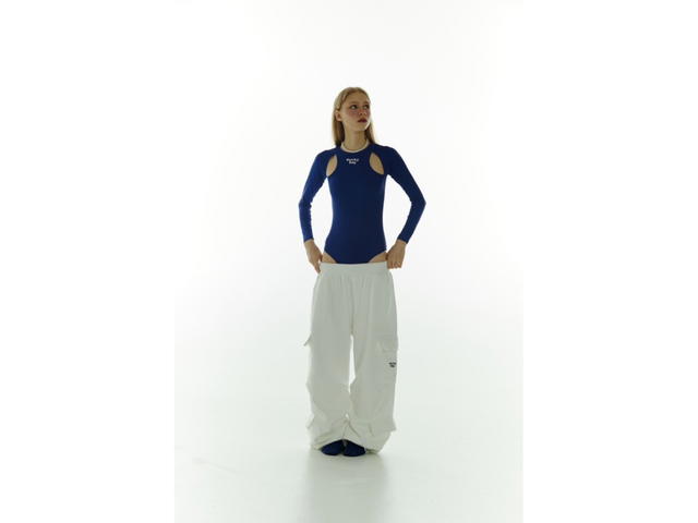 DUCKYBOY Duckyboy Cargo Sweatpant Ivory - view 3