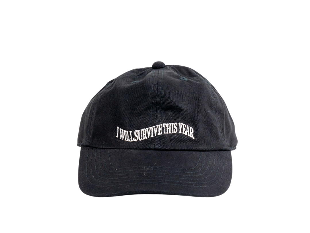 DUCKYBOY Duckyboy I Will Survive This Year Cap Black