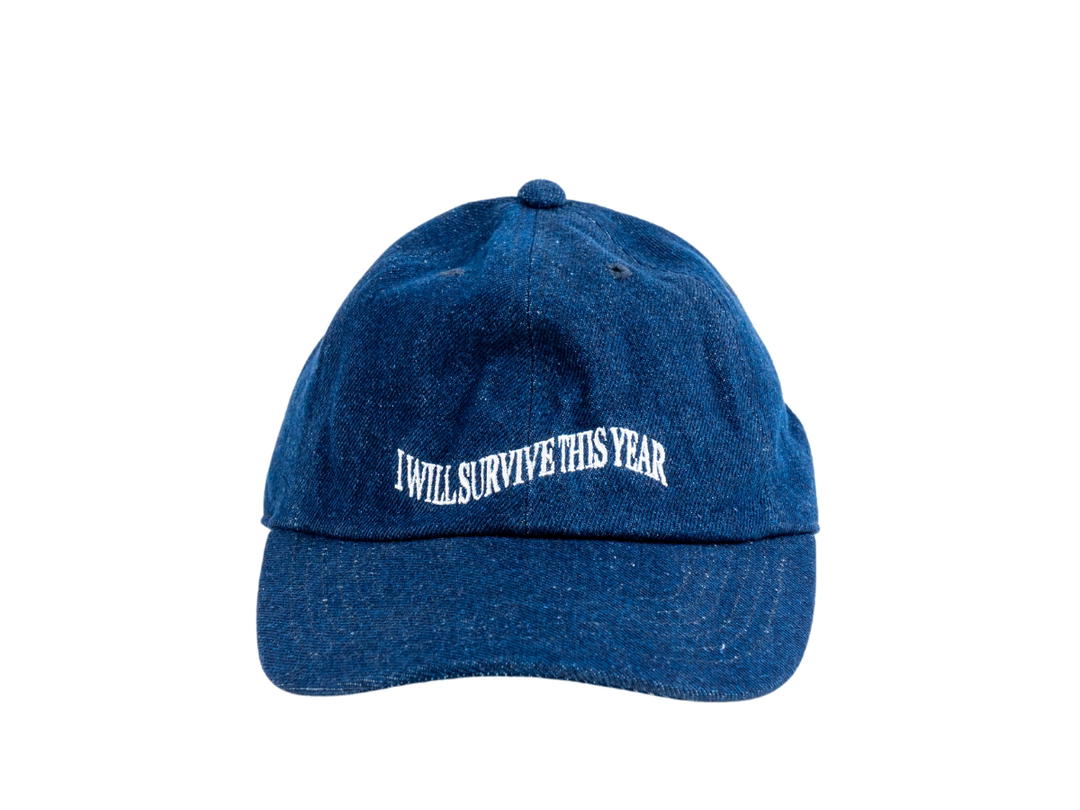 DUCKYBOY Duckyboy I Will Survive This Year Cap Denim