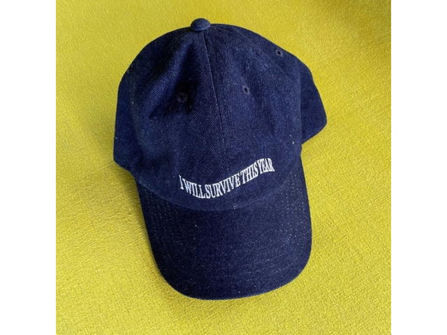 DUCKYBOY Duckyboy I Will Survive This Year Cap Denim - view 2