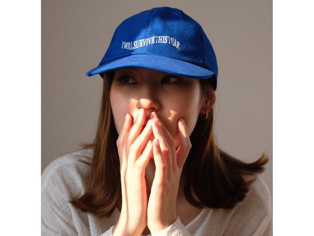 DUCKYBOY Duckyboy I Will Survive This Year Cap Royal Blue - view 2