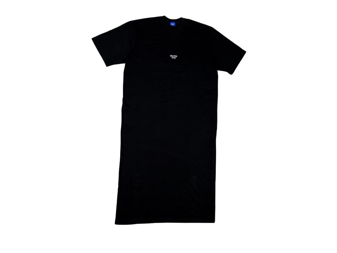 DUCKYBOY Duckyboy Oversized Maxi Dress Black