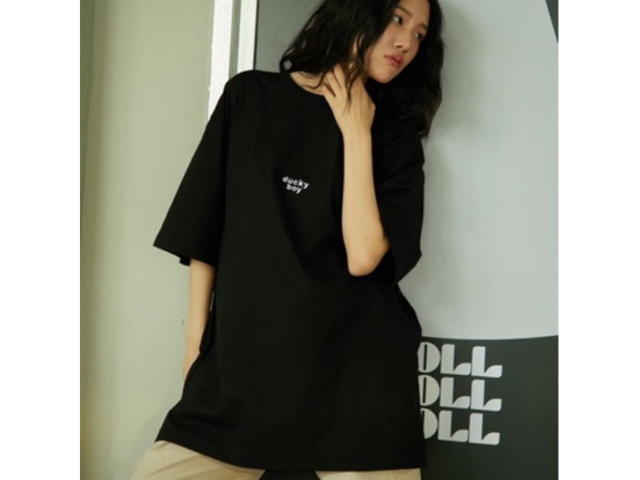 DUCKYBOY Duckyboy Oversized Tee I Will Survive This Year Black - view 3