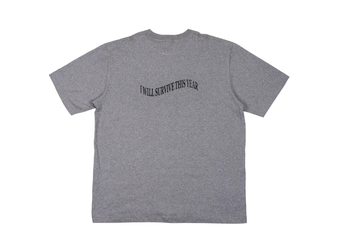 DUCKYBOY Duckyboy Oversized Tee I Will Survive This Year Smoke