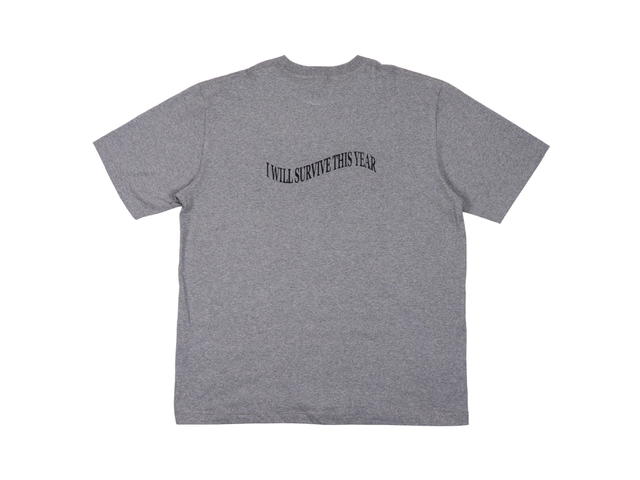 DUCKYBOY Duckyboy Oversized Tee I Will Survive This Year Smoke - view 1