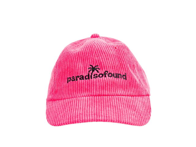 DUCKYBOY Duckyboy Paradisofound Corduroy Cap Hot Pink - view 1