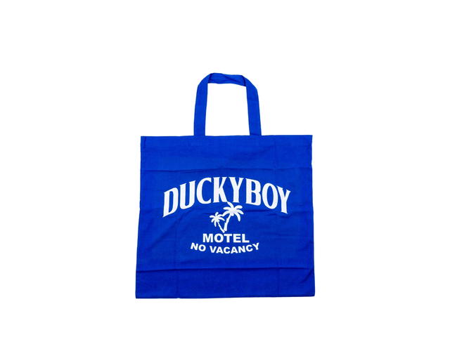 DUCKYBOY Duckyboy Pillow Tote Motel No Vacancy Royal Blue - view 1