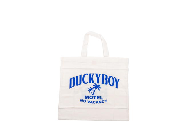 DUCKYBOY Duckyboy Pillow Tote Motel No Vacancy White - view 1