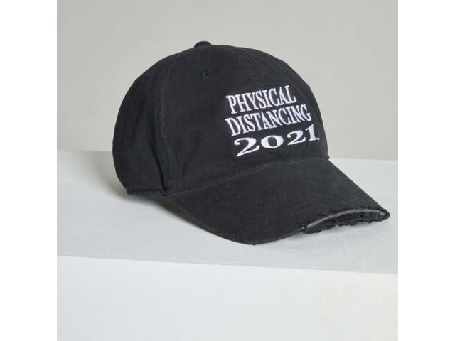 DUCKYBOY Duckyboy Ripped Cap Physical Distancing 2021 Black - view 3