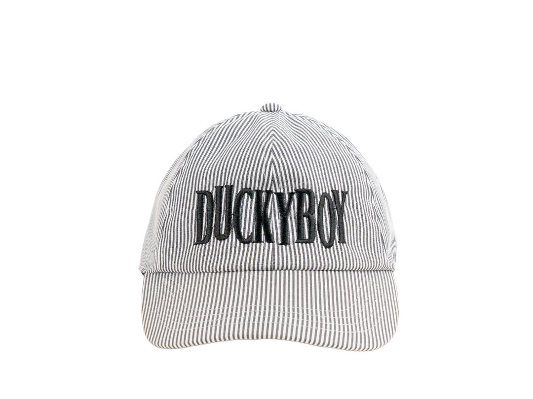 DUCKYBOY Duckyboy Stripe Cap Duckyboy Black
