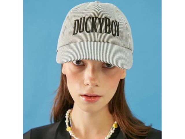 DUCKYBOY Duckyboy Stripe Cap Duckyboy Black - view 2