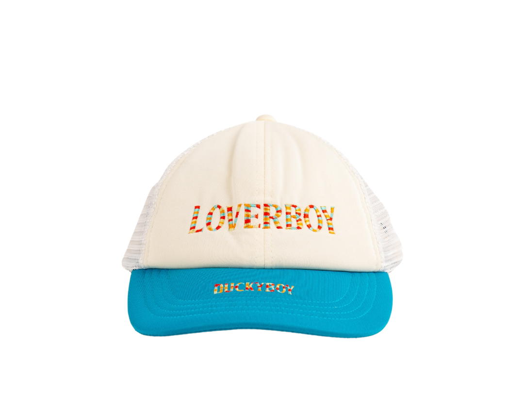 DUCKYBOY Duckyboy Trucker Cap Lover Boy Aqua