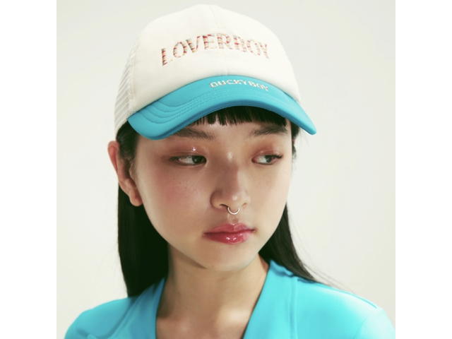 DUCKYBOY Duckyboy Trucker Cap Lover Boy Aqua - view 4