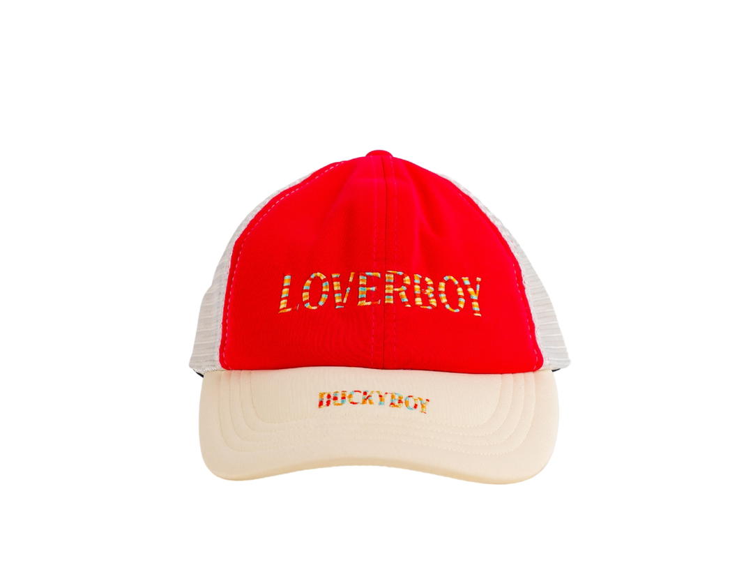 DUCKYBOY Duckyboy Trucker Cap Lover Boy Shocking pink