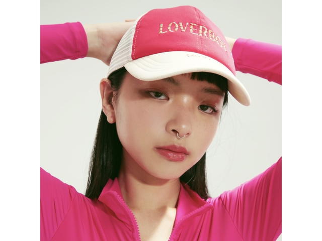 DUCKYBOY Duckyboy Trucker Cap Lover Boy Shocking pink - view 4