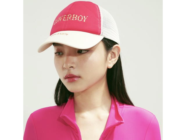 DUCKYBOY Duckyboy Trucker Cap Lover Boy Shocking pink - view 5