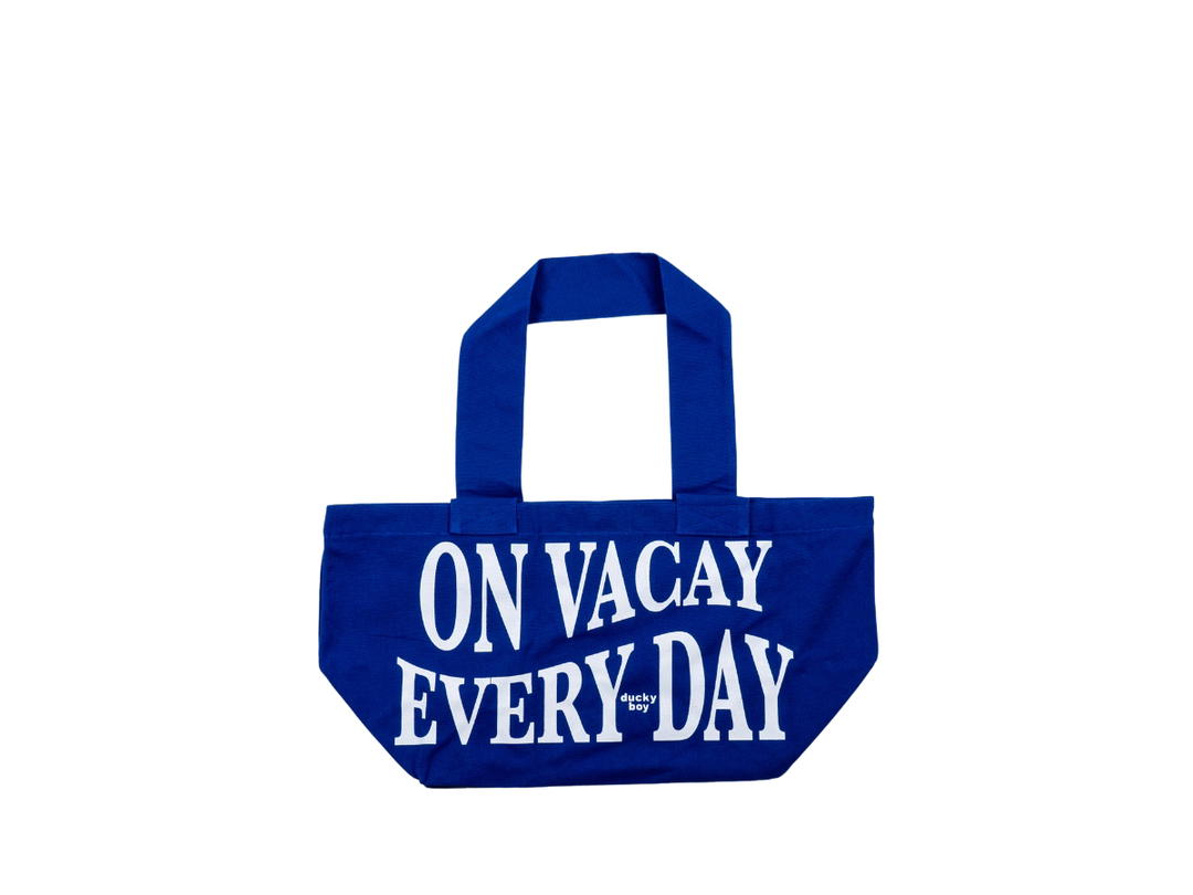 DUCKYBOY Duckyboy XXL Tote On Vacay Everyday Royal Blue