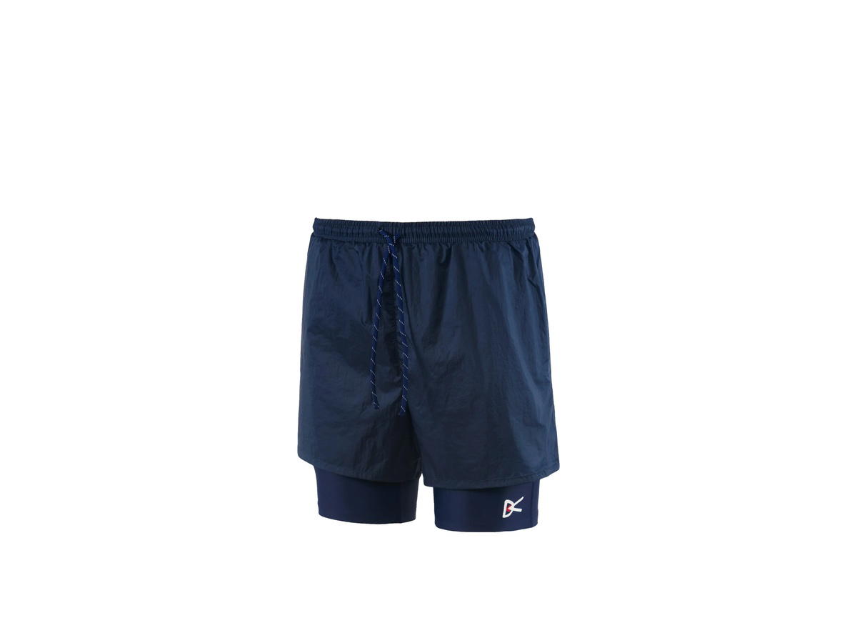District Vision District Vision Ripstop Layered Trail Shorts Midnight-Indigo