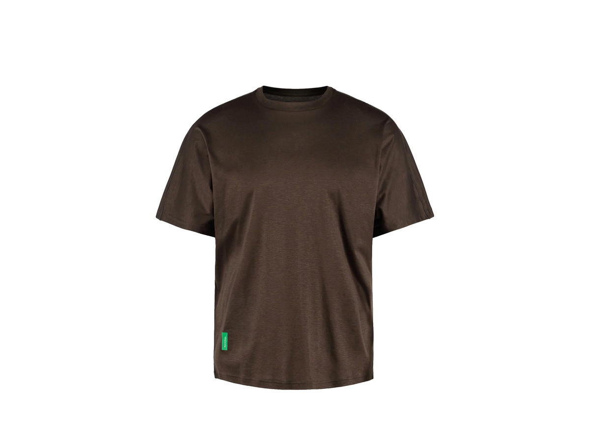 District Vision District Vision Dolman Short Sleeve Tee Deep Brown