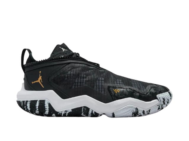 Nike Jordan Why Not .6 Black White Metallic Gold - view 1