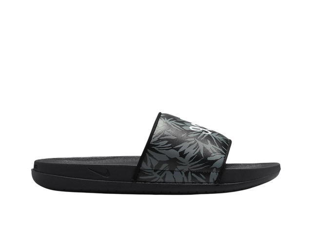 Nike Nike Offcourt Tropical Leaf Print Black Slide (Women's) - view 1