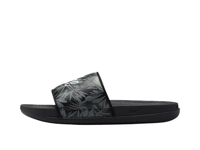 Nike Nike Offcourt Tropical Leaf Print Black Slide (Women's) - view 2
